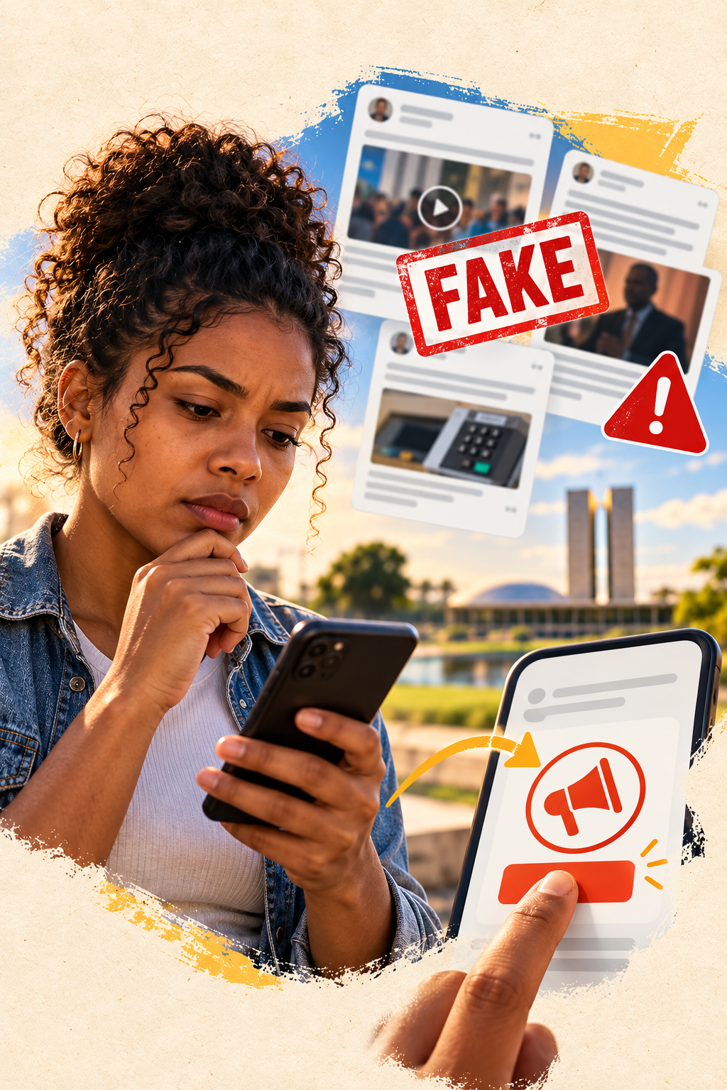 Denuncie Fake News Eleitorais